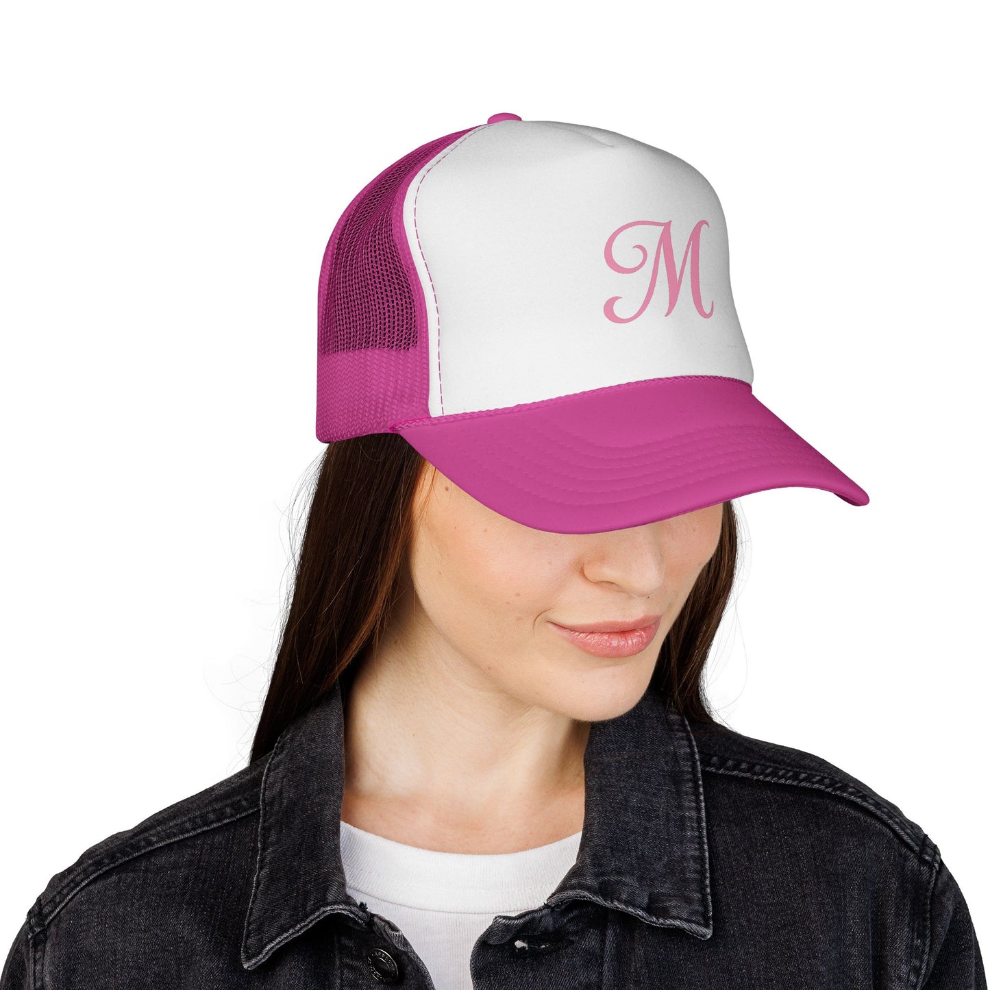 Pink m3rce trucker cap