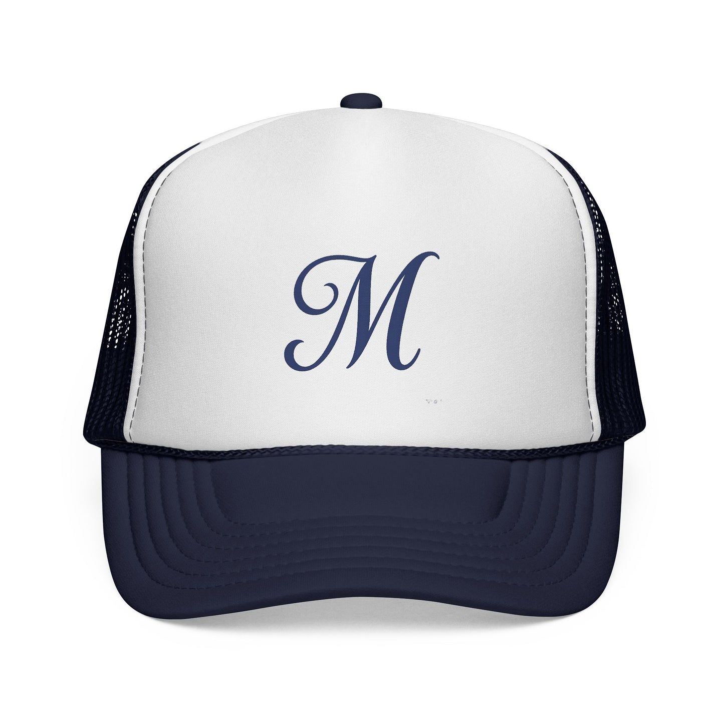 navy m3rce trucker cap