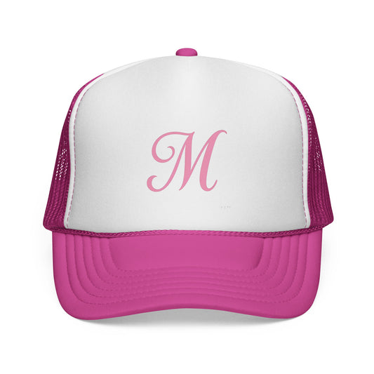 Pink m3rce trucker cap