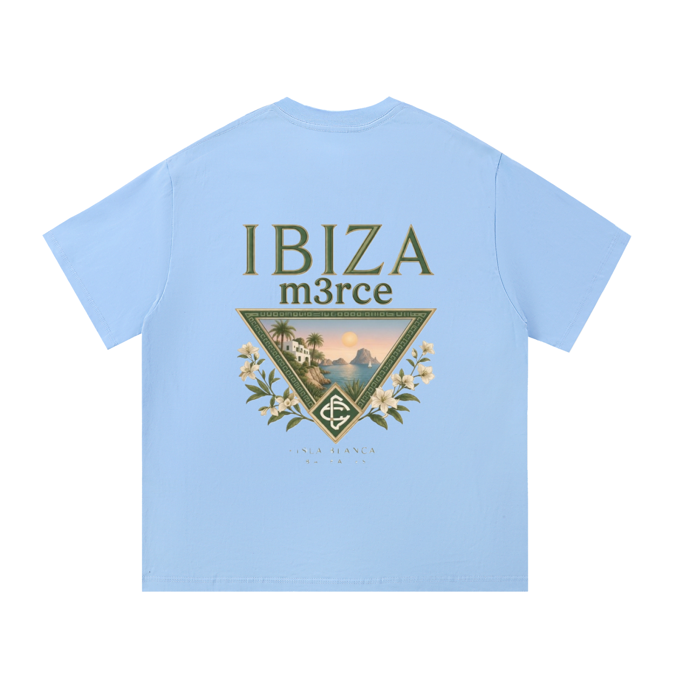 M3RCE IBIZA GRAPHIC Cotton T-Shirt