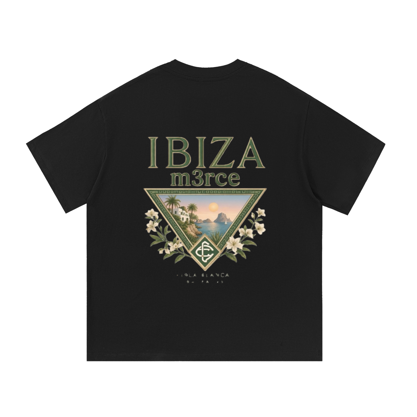 M3RCE IBIZA GRAPHIC Cotton T-Shirt