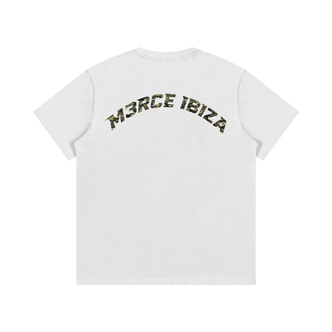 M3RCE IBIZA camo  Cotton T-Shirt