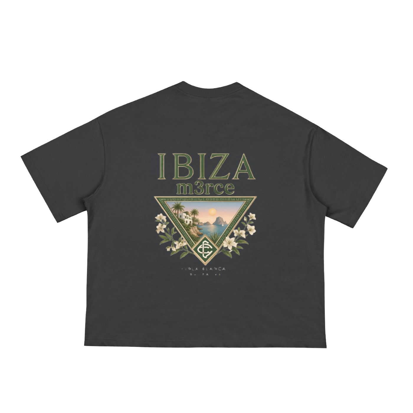 M3RCE IBIZA GRAPHIC  Loose Boxy Tee