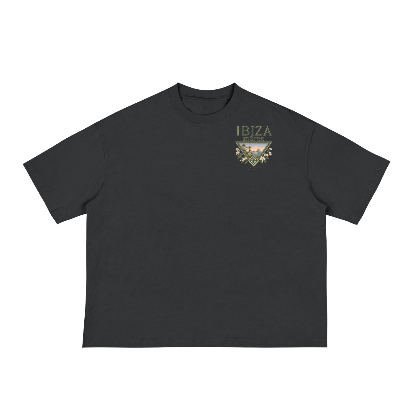 M3RCE IBIZA GRAPHIC  Loose Boxy Tee