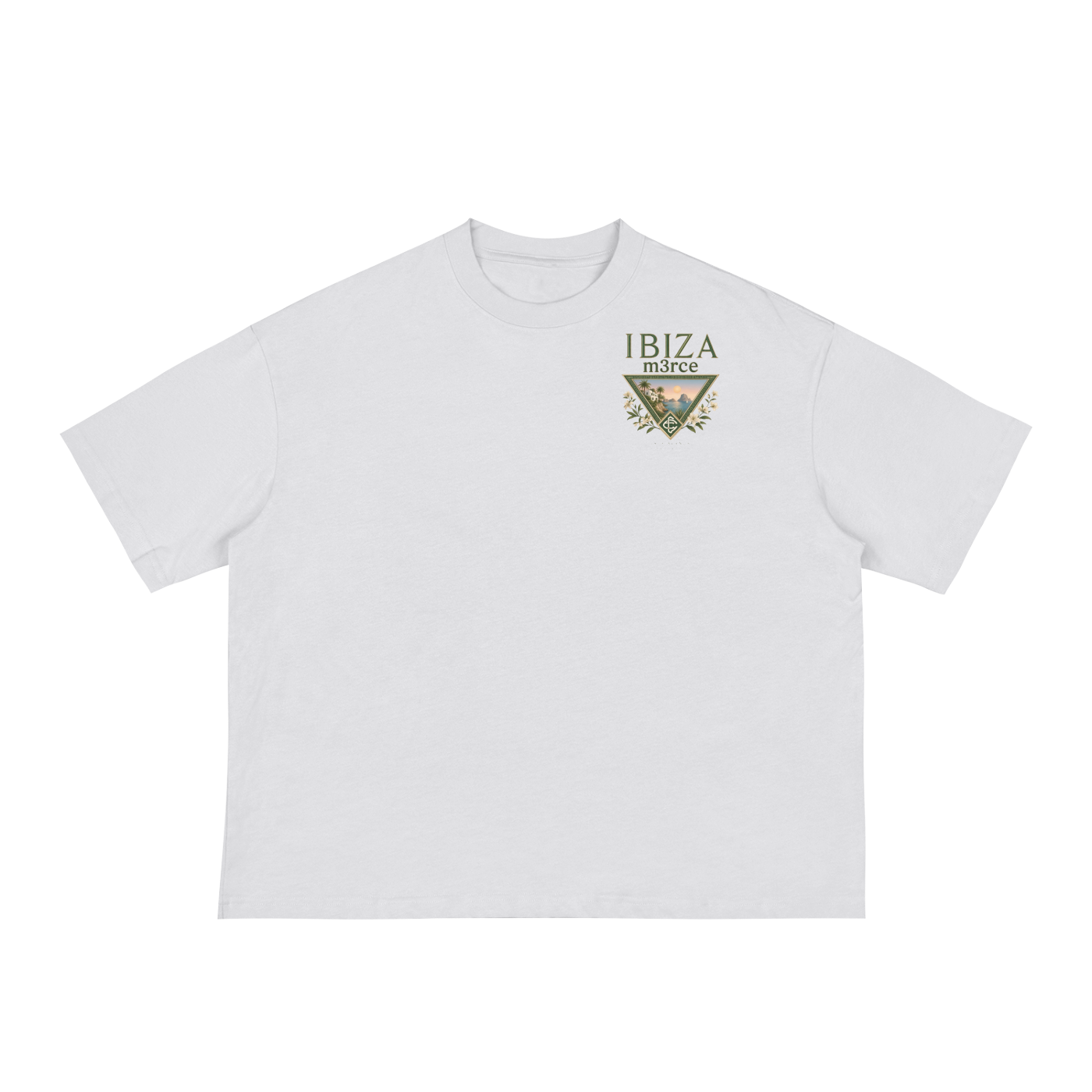 M3RCE IBIZA GRAPHIC  Loose Boxy Tee