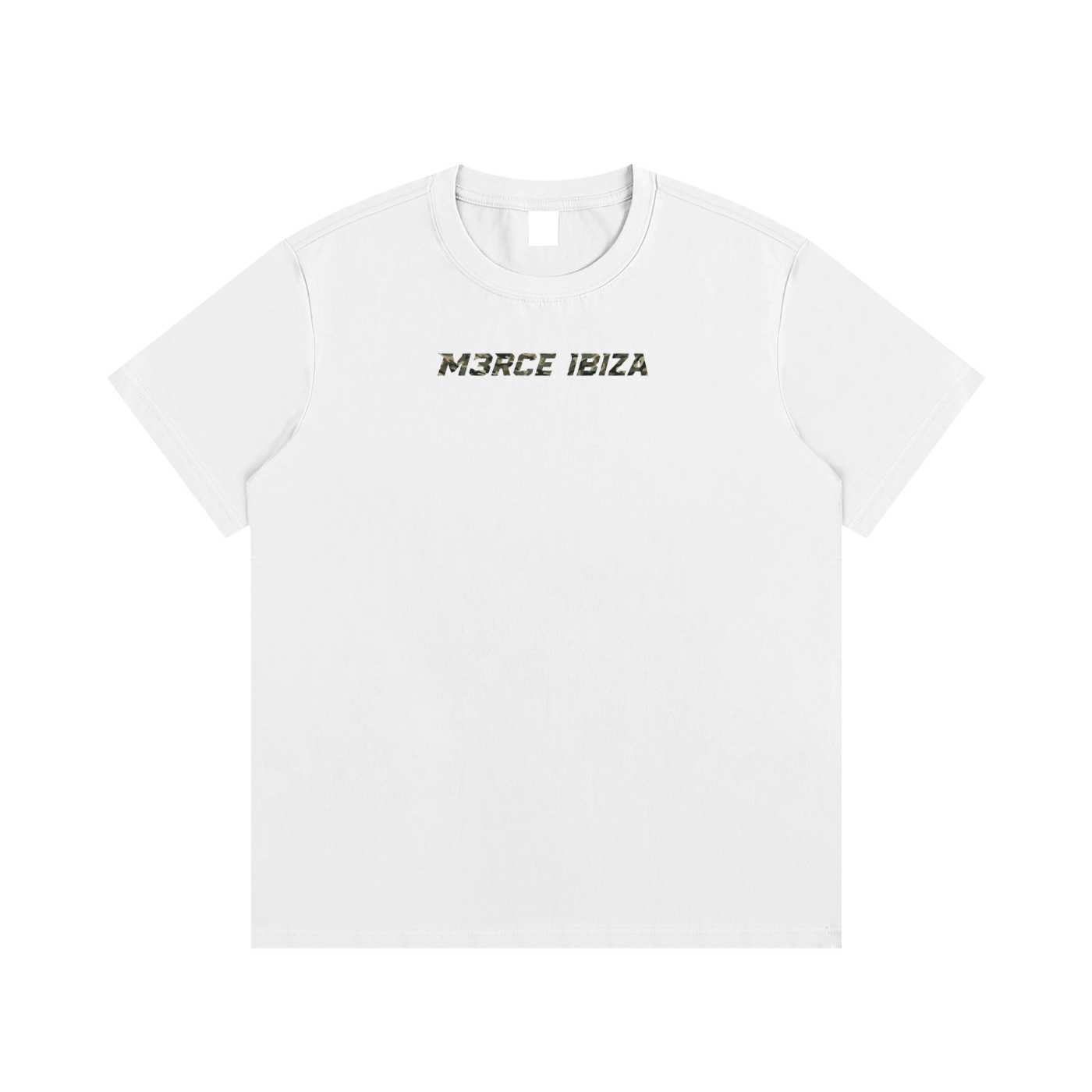 M3RCE IBIZA camo  Cotton T-Shirt
