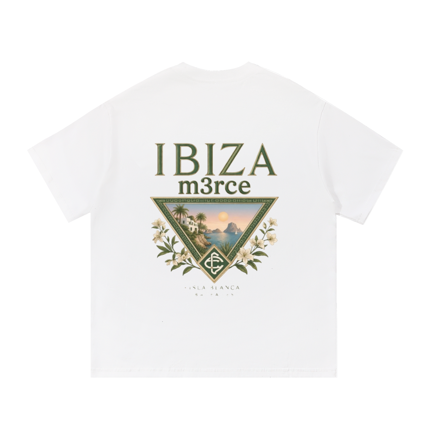 M3RCE IBIZA GRAPHIC Cotton T-Shirt